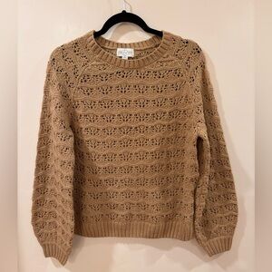 Jun & Ivy Open-Knit Sweater – Size S